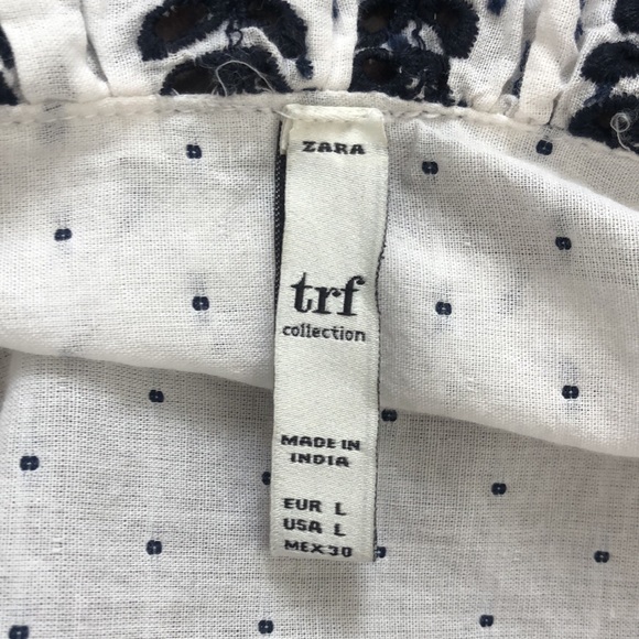 Black and white Zara blouse - Picture 4 of 4